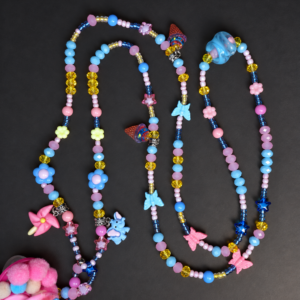 Guia de Erê Aninha Artesanal | Catavento, Borboletas, Flores e Sorvetes em Rosa, Azul e Amarelo